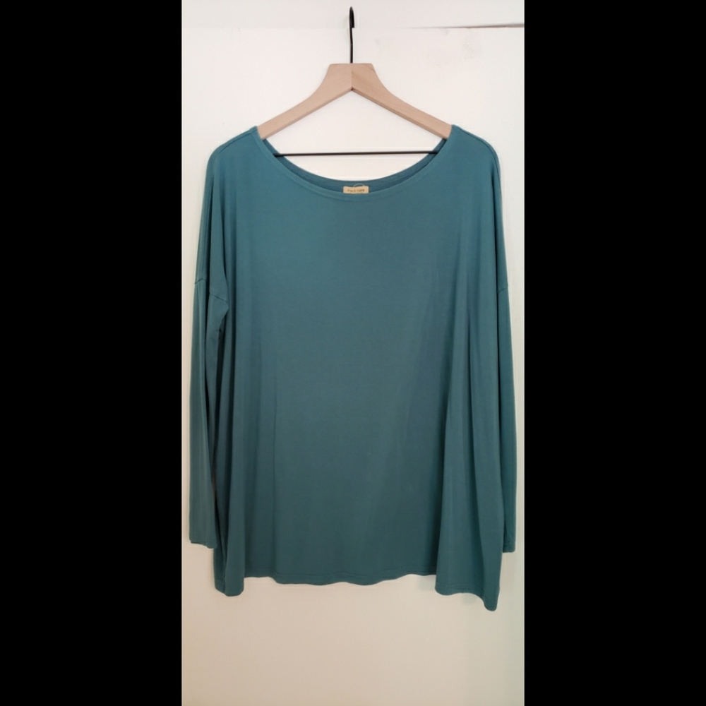 Piko 1988 blue long sleeve tunic shirt (size M)